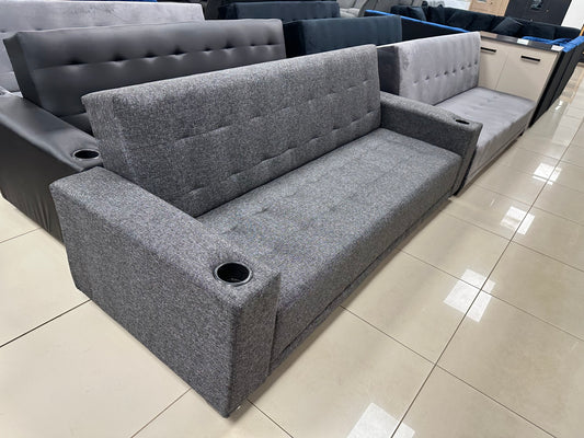 sleeping couch (with cupholder)
